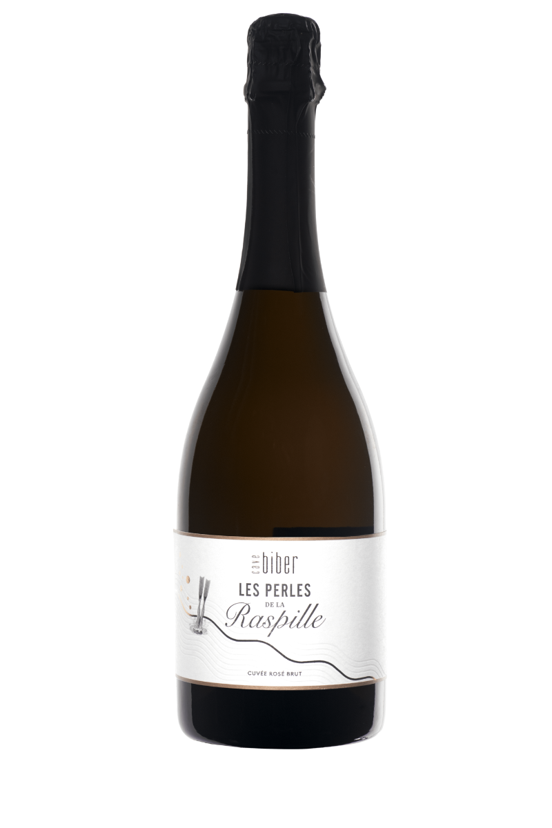 Cave Biber Rosèwein Les Perles de la Raspille.