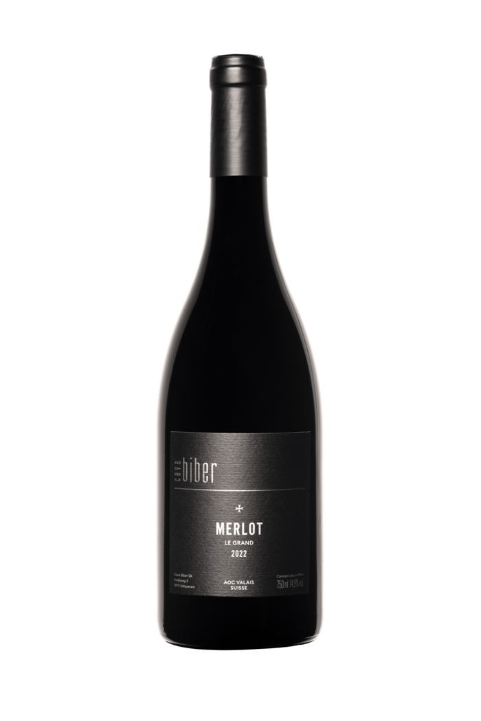 Cave Biber Rotwein Merlot le Grand