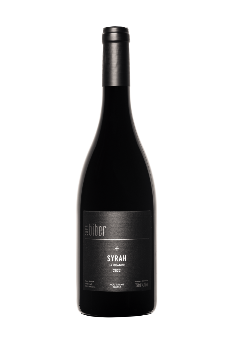 Cave Biber Syrah la Grande Rotwein